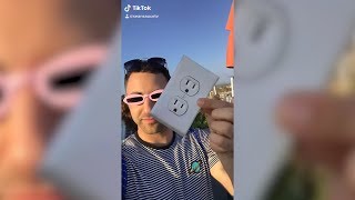 FAKE OUTLET PRANK  Original TikTok seansaucetv [upl. by Avle]