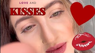 ASMR Kissing and Makeout  Tongue and Wet Kissing Sounds  Positive Attention Love Girlfriend [upl. by Icnan]