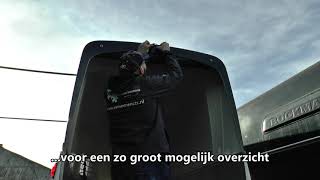 BEtrekker gekoppeld aan zowel shortclick als aan scharnierbare trailer [upl. by Ahseat]