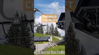 EHRWALD CHAIRLIFT TYROL [upl. by Cozmo]