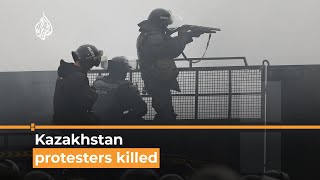 Kazakhstan ‘Protesters and police killed’ as unrest grows [upl. by Percival]