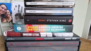 vlog mercredi 9 octobre bilan lectures book haul achats [upl. by Marcos]