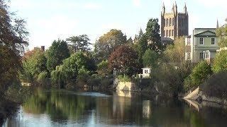 122 Hereford Cathedral High Town and Castle Green Wye Valley 2018 [upl. by Oberstone]