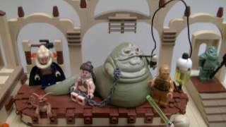 STAR WARS Jabbas Palac LEGO [upl. by Neivad]