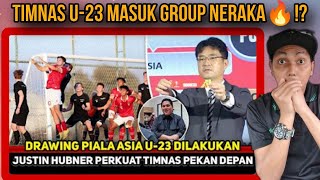 TIMNAS U23 MASUK GRUP NERAKA Justin Hubner tampil di Piala AsiaSTY tuntut kerja keras Pemain [upl. by Hailahk659]