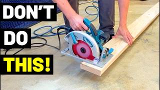 7 Most CONTROVERSIAL CUTTING Techniques in Carpentry  Woodworking Safe or Not Safe [upl. by Linzy]