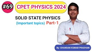 SOLID STATE PHYSICS Important topics1 [upl. by Base977]