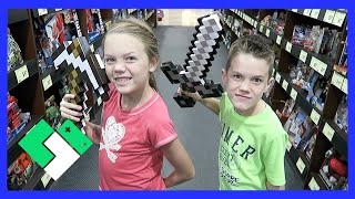 KIDS FIRST TRIP TO FRYS ELECTRONICS 92115  Day 1269  Clintustv [upl. by Bonine]