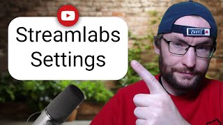 How To Get The Best Streamlabs Settings For YouTube Livestreaming [upl. by Artemahs417]