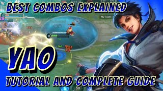 Yao Tutorial and Complete Guide  How To Play Yao  Combos and Playstyle Honor of Kings  HoK [upl. by Nnylanna]