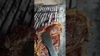 T Bone Frisona italiana 12 kg cena food beeflovers steak braceria bbq meat dinner foodie [upl. by Wilfrid]