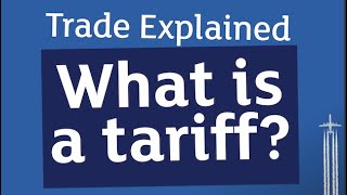 What is a tariff [upl. by Harhay]