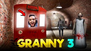 Granny ki Train leke Bhaggya  Granny chapter 3  Train Escape [upl. by Elena]