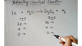 Trick to Balance chemical Equation class 10 [upl. by Macswan594]