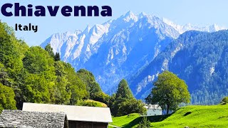 4K  Chiavenna Walking City Tour  Things to do in CHIAVENNA Italy [upl. by Brina]