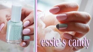 Essies Candy Nail Design Tutorial Nails Of Promise [upl. by Erroll]