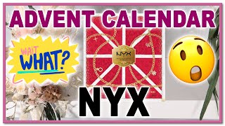 🧐 NYX 12 DAY ADVENT CALENDAR 2022  Hit or miss [upl. by Teahan]