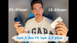 IQOS 3 DUO VS IQOS 24 PLUSZ [upl. by Adnic]