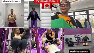 🇨🇦VANCOUVER VLOG 11  Life alone in Canada  Going to Church  Workout routine  Grocery Shopping [upl. by Eiramik]