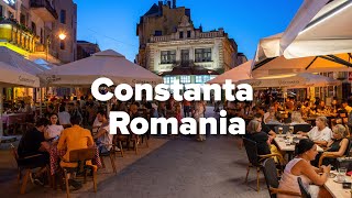 🇷🇴 Constanta Romania 4K walking tour 🇷🇴 [upl. by Guillermo]