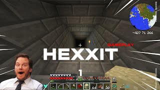 Neuer Dungeon 😨     HEXXIT Gameplay 1 [upl. by Azeria]