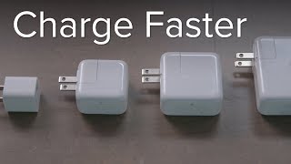 iPhone power adapters tested Charge your iPhone faster [upl. by Aramoj629]