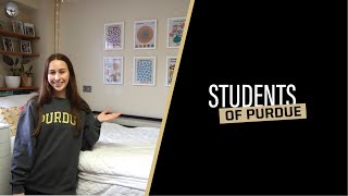 Purdue Dorm Tour  Earhart Residence Hall [upl. by Eaneg]