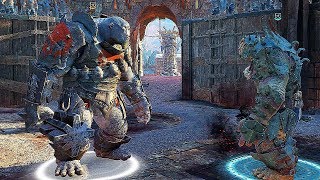 SHADOW OF WAR  HIGH LEVEL ARENA BOSS VS BOSS BATTLE POISONOUS CHAMPION DUELS [upl. by Refotsirhc]