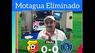 Motagua Eliminado por Goles de Visita No hay más equipos Hondureños en Copa CA [upl. by Stanley]