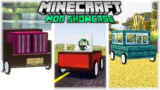 Ultimate Car Mod 121 Minecraft Mod Showcase [upl. by Aikrahs]