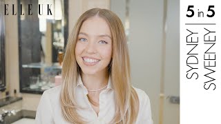 Sydney Sweeney Shares Her Five Essential Beauty Products  ELLE UK [upl. by Odilo]