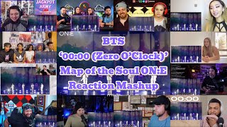 BTS ‘0000 Zero O’Clock’ Live Reaction mashup [upl. by Ymmor]