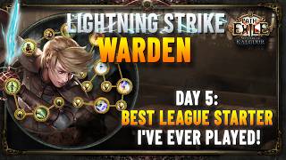 Lightning Strike Warden Day 5 Update Defences Damage QoL  PoE 325 [upl. by Roswell]