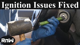 How to Replace or Fix an Ignition Lock Cylinder to Unlock Steering Wheel  With or Without a Key [upl. by Ariuqahs]