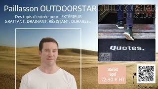 Paillasson personnalisable dextérieur OUTDOORSTAR [upl. by Arik]