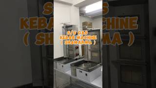 SS Gas Kebab Machine Shawarma Griller Kitchen Equipment Food Machinery Sunsteel [upl. by Nwahsav]