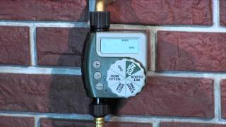 How to Program an Orbit Single Outlet Hose Faucet Timer [upl. by Gelasius245]