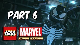 LEGO Marvel Super Heroes Gameplay Walkthrough  Part 6 VENOM Exploratory Laboratory Lets Play [upl. by Aham]