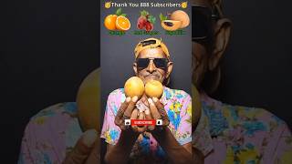 Orange 🍊Red Grapes🍇amp Sapodilla mukbang eating eatingshow fruit funny shorts foodie [upl. by Luapleahcim]