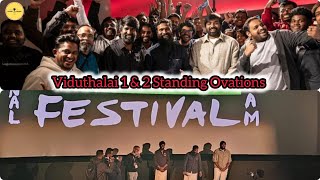 Viduthalai 1 amp 2  Standing Ovations for 5 Minutes  Rotterdam Film Festival  Vetrimaaran soori [upl. by Tichonn268]