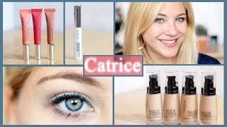 Neue CatriceProdukte I MakeupTest I Wimpern verlängern matte Foundation [upl. by Ahsaetal384]