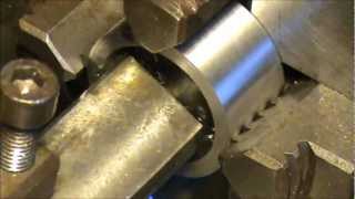 BROACHING INTERNAL GEARS ON LATHE [upl. by Anivlac]