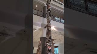 Impressive totem pole showcasing Indigenous art and heritage at Pan Pacific Hotel Vancouver [upl. by Felic565]