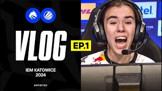 TEAM SPIRIT IEM KATOWICE 2024 VLOG 1 [upl. by Elbert]