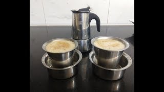 Cafe Coffee day Espresso Stovetop maker [upl. by Snevets]