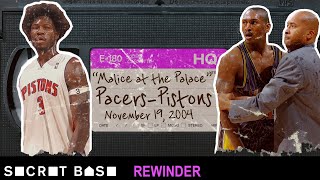 The infamous quotMalice at the Palacequot fight needs a deep rewind  2004 PacersPistons [upl. by Nesrac638]