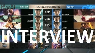 IMT vs C9 Post Game Interview [upl. by Holmes876]