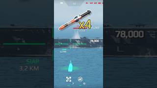 4x Red Shark Vs 4x RBU10000 damage comparison modernwarships shorts [upl. by Atreb]