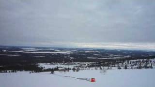 Black run at Yllas Finland [upl. by Swanhilda]