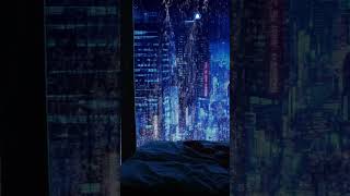 Rainy Urban Nights Healing Sounds for Study Sleep and Serenity 🌧️💤 [upl. by Orten221]